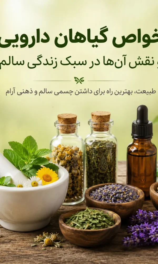 خواص گیاهان دارویی و نقش آن ها در سبک زندگی سالم