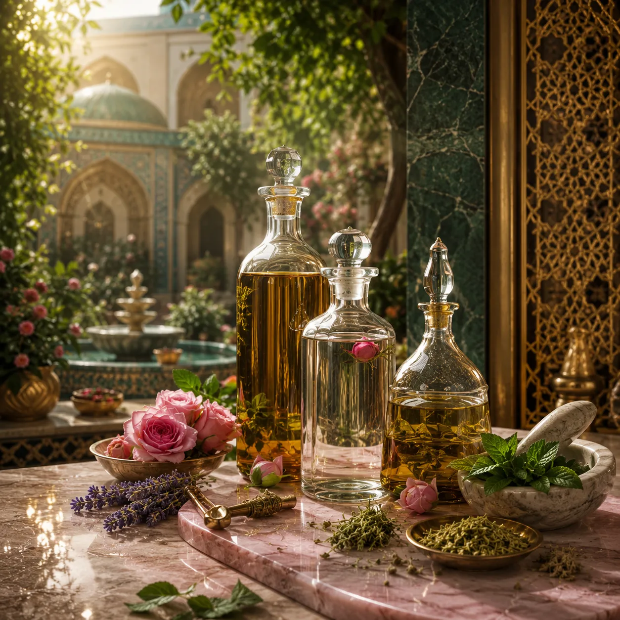 Herbal distillates elixirs optimized